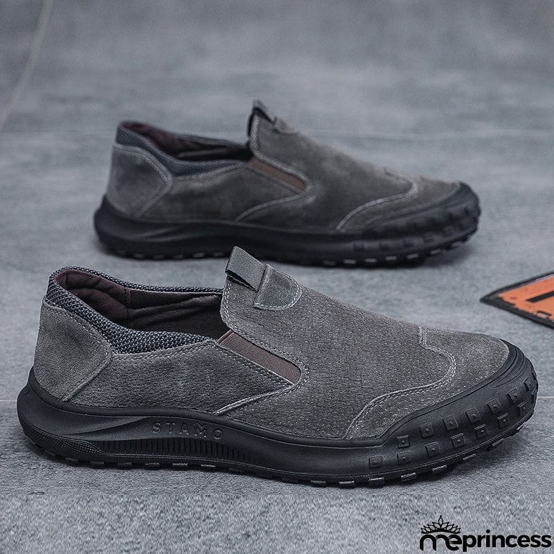 Outdoor Climbing Soft Sole Wear Resistant Loafers for Men