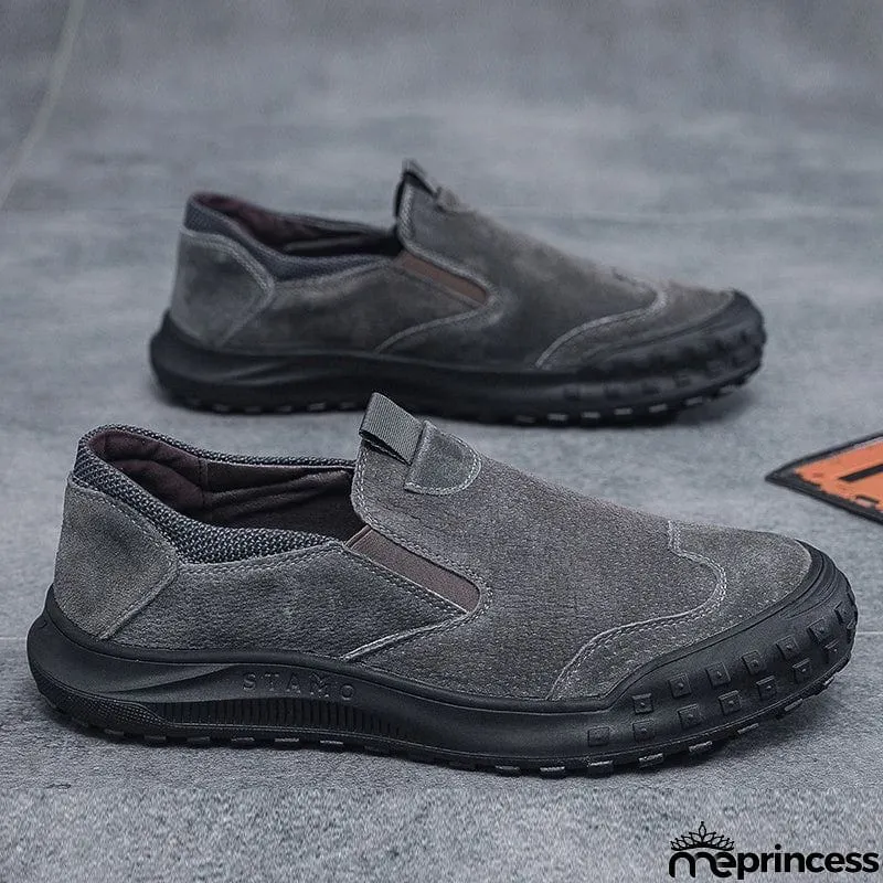 Outdoor Climbing Soft Sole Wear Resistant Loafers for Men