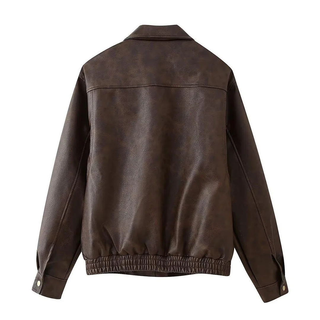 Nigikala Nigikala And Winter New Women's Clothing To Restore The Ancient Money Wind And A And A Jacket Locomotive Jacket Jacket