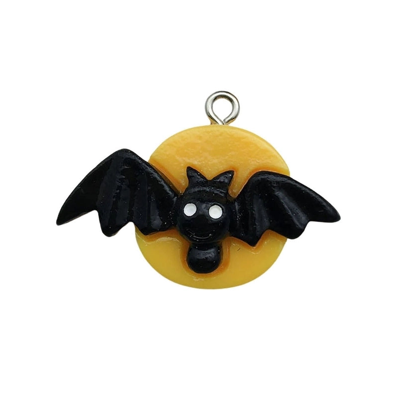 1 Piece Resin Pumpkin Hand Bat Pendant Jewelry Accessories