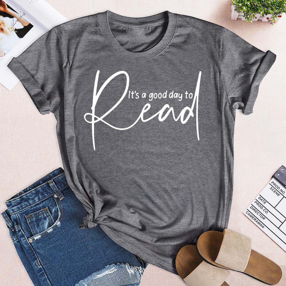 It's a Good Day to Read a Book Sweatshirt Women Teacher