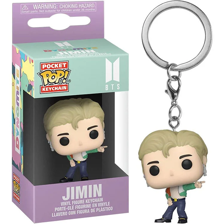 BTS Collection Action Figure Toy Key Ring