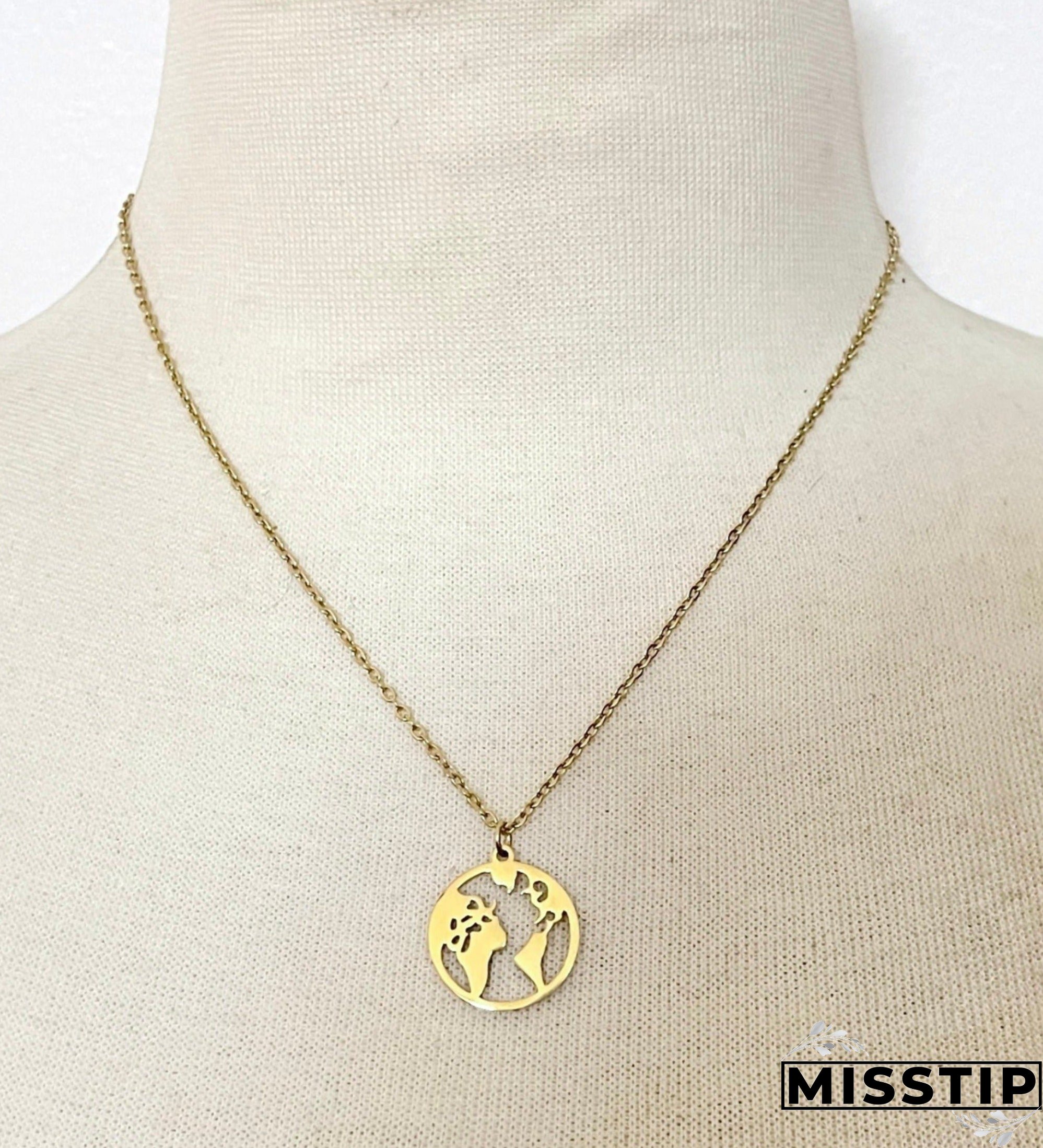 World Necklace Gold
