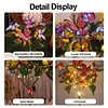2 Pack Solar Butterfly Stake Light LED Garden Light Auto On/Off for Yard Pathway