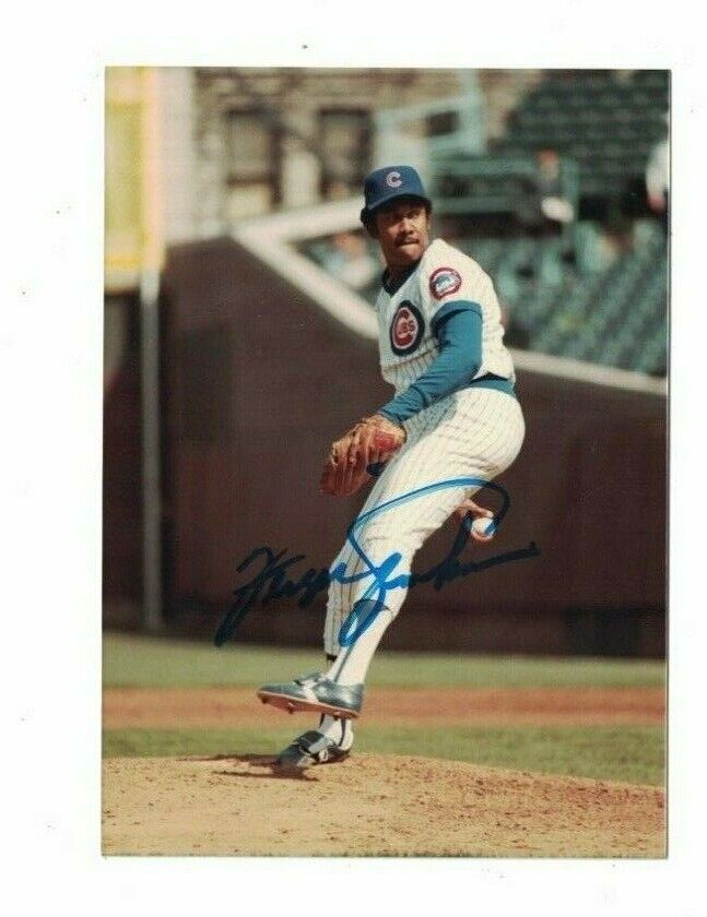 Fergie Jenkins Chicago Cubs Signed Original 3x5 Baseball Photo Poster painting W/Our COA