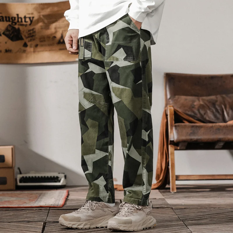 Military Outdoor Camouflage Straight Tactical Cargo Pants