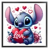 Love Stitch - 11CT Stamped Cross Stitch - 40*40cm - Disney