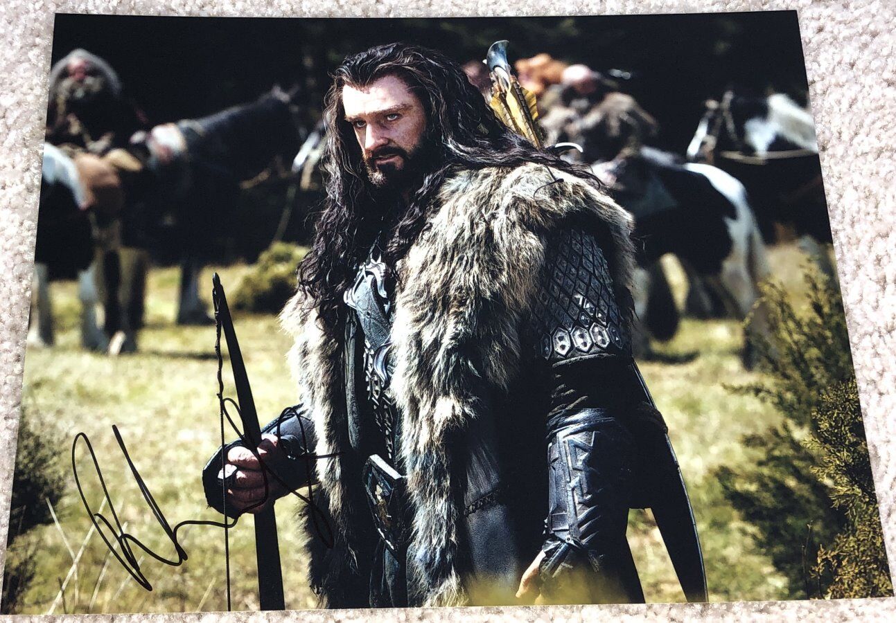 RICHARD ARMITAGE SIGNED AUTOGRAPH THE HOBBIT 8x10 Photo Poster painting G w/EXACT PROOF