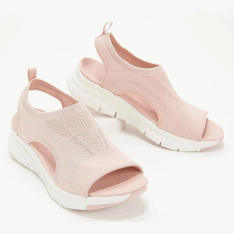 Plus Size Women'S Shoes Summer 2022 Comfort Casual Sport Sandals Women Wedge Sandals Women Platform Sandals Roman Beach Shoes