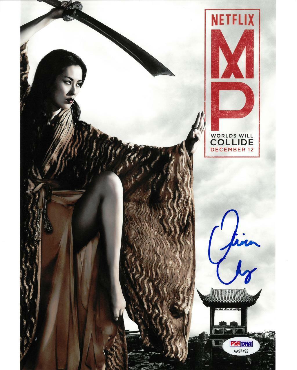 Olivia Cheng Signed Marco Polo Authentic Autographed 8x10 Photo Poster painting PSA/DNA #AA97492