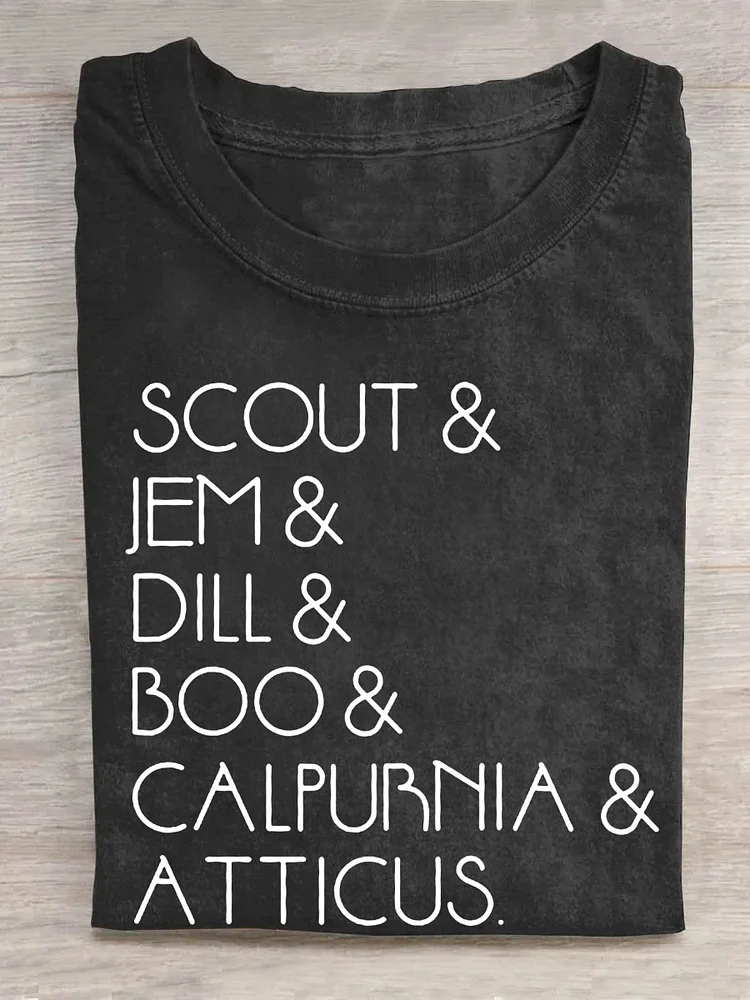 Scout and Jem and Dill Tshirt