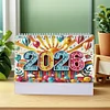 2026 Diamond Painting Monthly Calendar Kit Diamond Art Calendar for DIY Crafts Party
