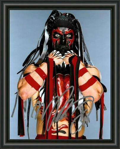 FINN BALOR - WWE - Signed A4 Photo Poster painting Poster -  POSTAGE