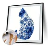 (US Only)Paint By Numbers Kit On Canvas DIY Oil Art Cat Home Wall Decor40x40cm