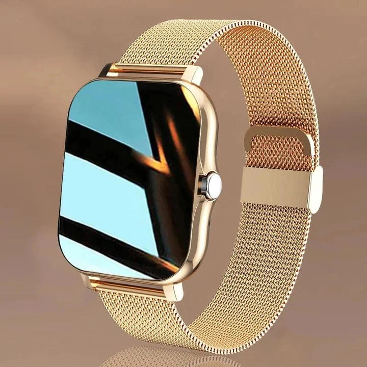 Elegant Smartwatch with Health Tracking for Women