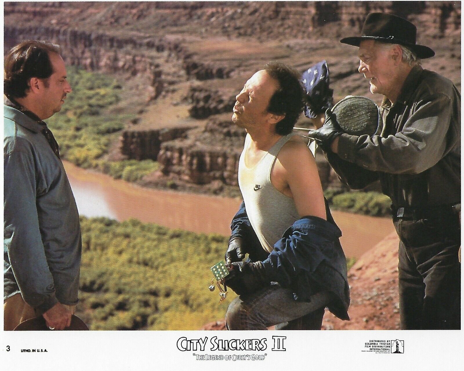 City Slickers 2 Original 8x10 Lobby Card Poster Photo Poster painting 1994 Crystal II #3