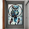 Dreamcatcher And Owl-11CT Stamped Cross Stitch 40*60cm/15.75*23.62in  tapestrymarket