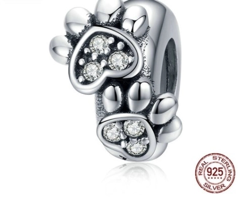 Minimalist Classic Style Heart Shape Sterling Silver Enamel Charms Jewelry Accessories