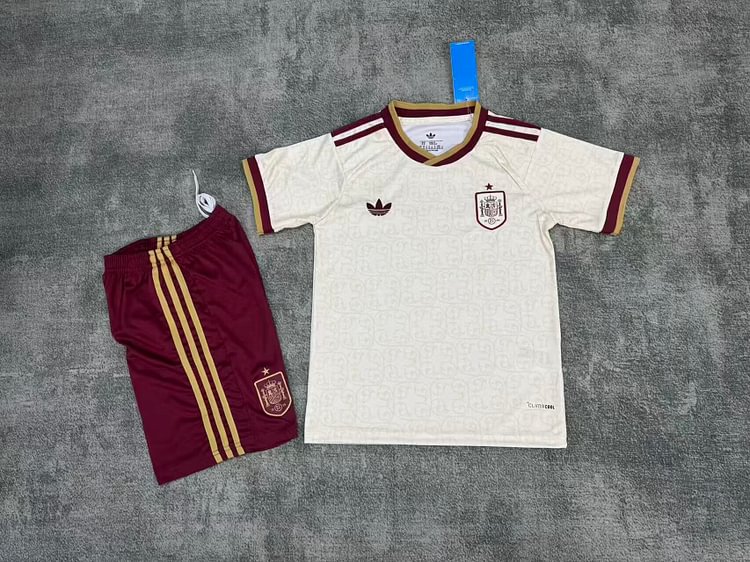 2026-27 World Cup Spain Away Jersey - Adult and Children's Set