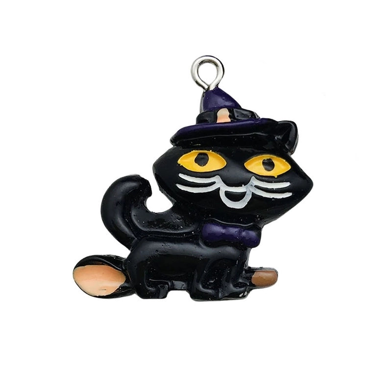 1 Piece Resin Pumpkin Hand Bat Pendant Jewelry Accessories