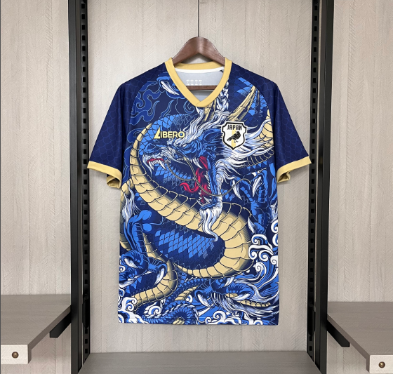 24/25 Japan Dragon Blue Soccer Shirt Thai Qulity
