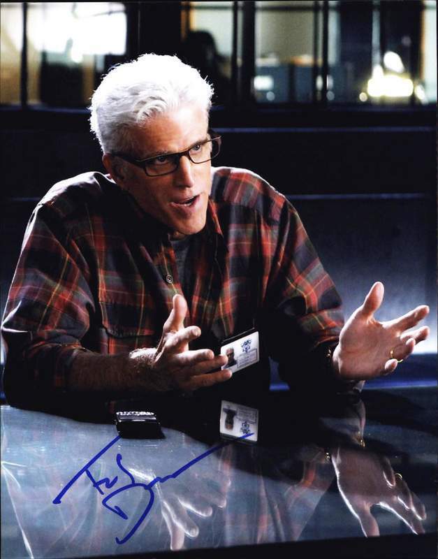 Ted Danson authentic signed celebrity 8x10 Photo Poster painting W/Cert Autographed A0003