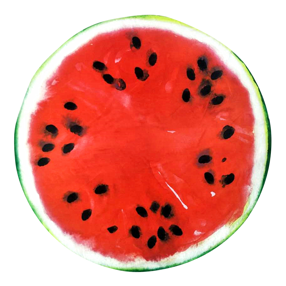 

Beach Towel Portable Anti-Slip Mat Cover-Up Swimming Cover (Watermelon 1, 501 Original