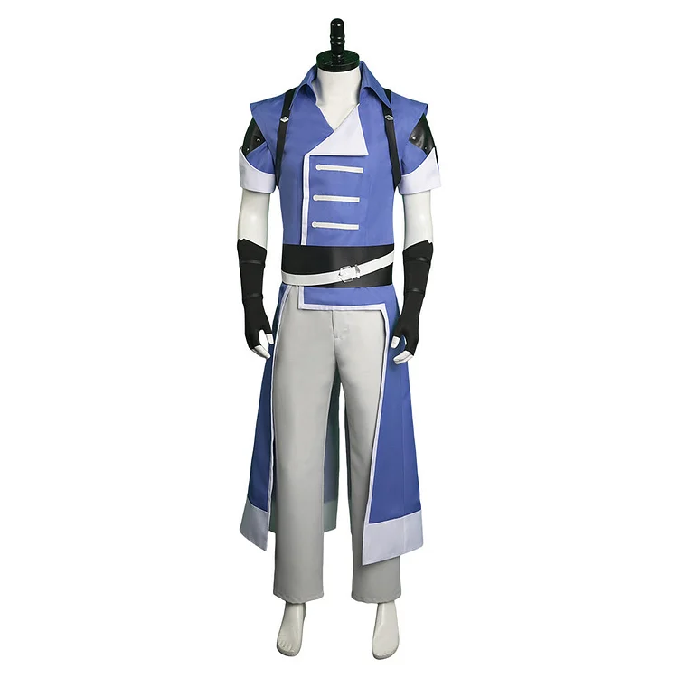 Anime Castlevania: Nocturne Richter Belmont Blue Set Outfits Cosplay Costume Suit
