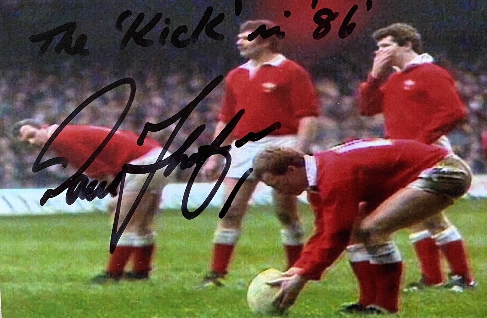 Paul Thorburn Genuine Hand Signed Wales 6X4 Photo Poster painting