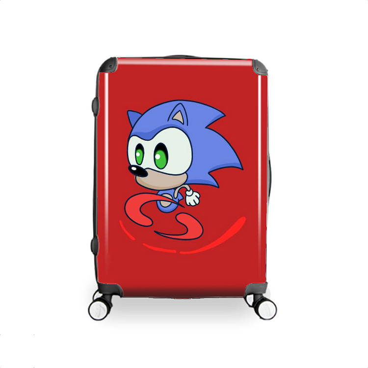 Fast Running Sonic, Gaming Hardside Luggage