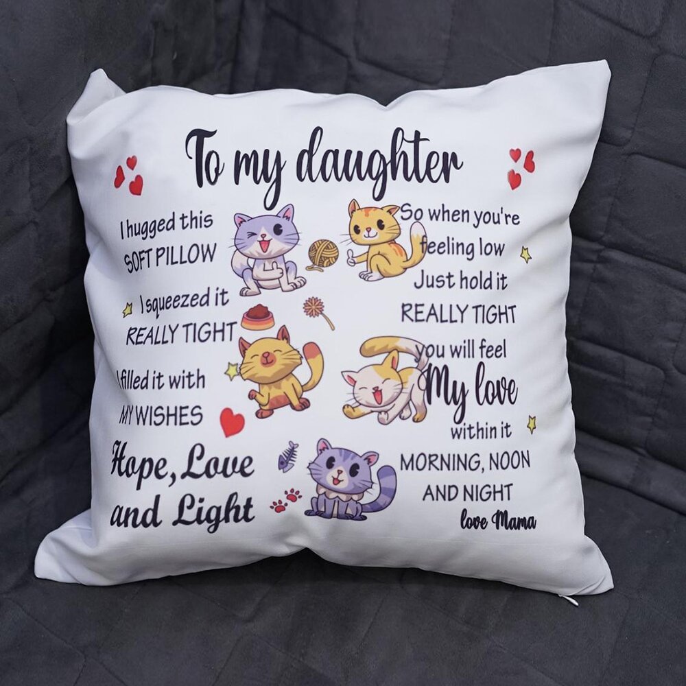 cute soft pillow