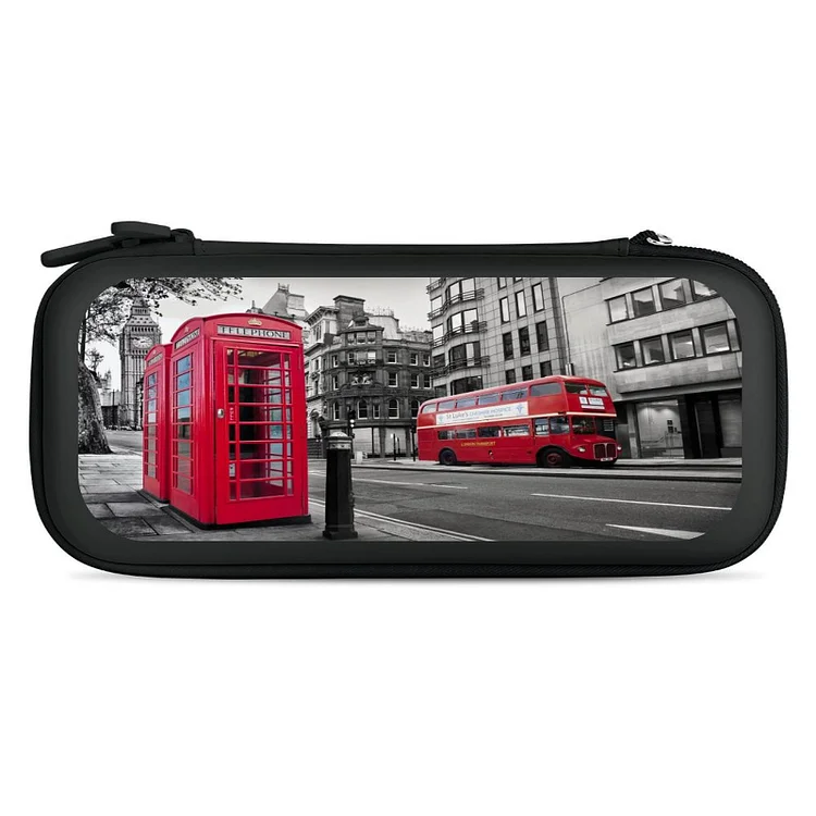 Switch Storage Bag LONDON TELEPHONE BUS customized, personalized, gift