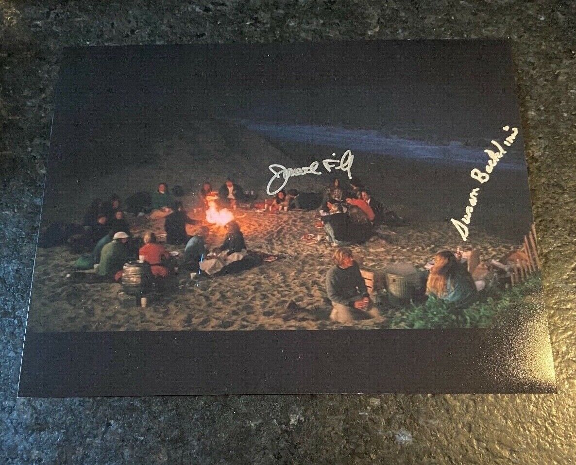 * SUSAN BACKLINIE & JONATHAN FILLEY * signed 11x14 Photo Poster painting * JAWS * PROOF * 1