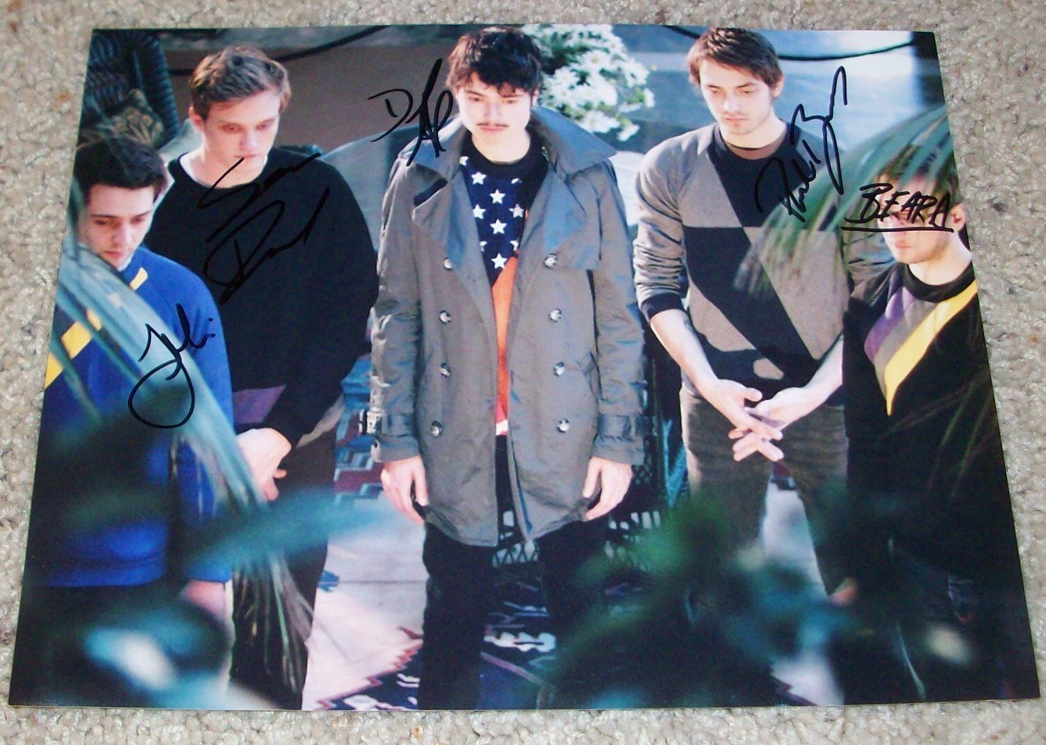 JOYWAVE GROUP SIGNED AUTOGRAPH 8x10 Photo Poster painting B w/PROOF DANIEL ARMBRUSTER +4