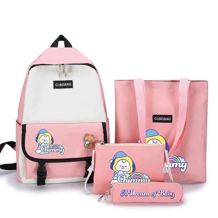 BT21 Dream Baby Four-piece Backpack