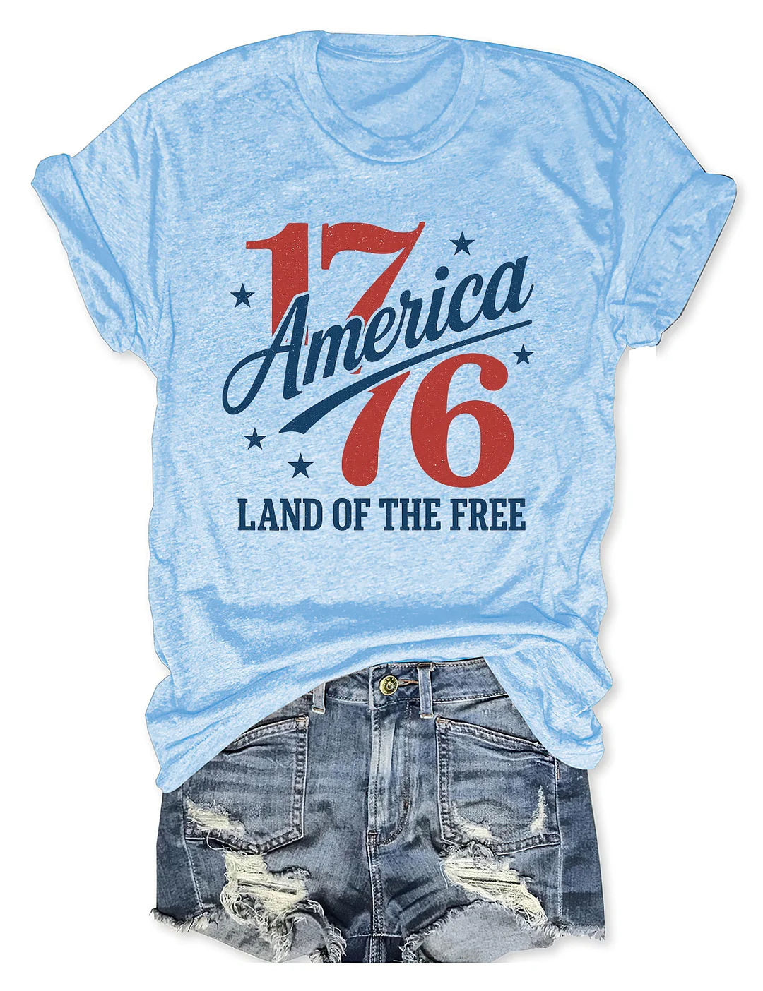 1776 America Land Of The Free T-shirt