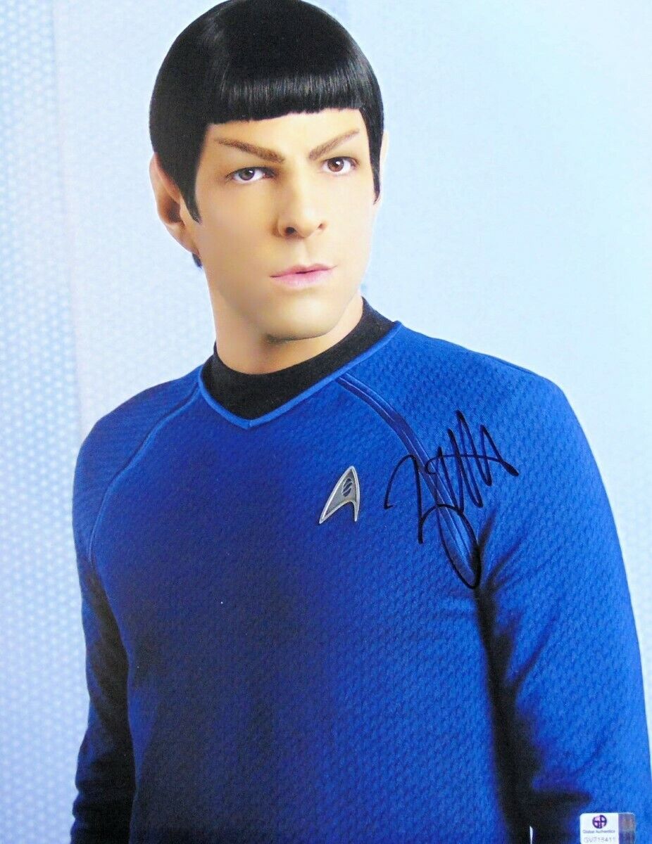 Zachary Quinto Signed Autographed 11X14 Photo Poster painting Star Trek Dr. Spock GV718411