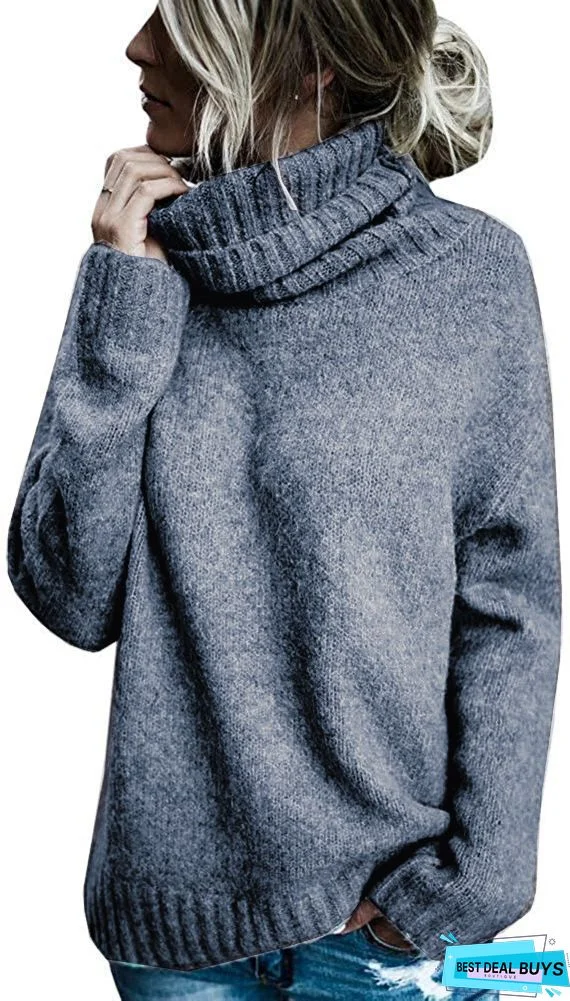 Holiday Shift Turtleneck Long Sleeve Shirts & Tops