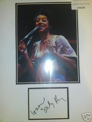 CORINNE BAILEY RAE - SUPERB SIGNED COLOUR Photo Poster painting DISPLA