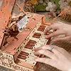 Enjoy Time: DIY Piano Crafts, Wooden Playable Bluetooth Piano for Girls, Building Block Assembly, Creative Holiday Gift