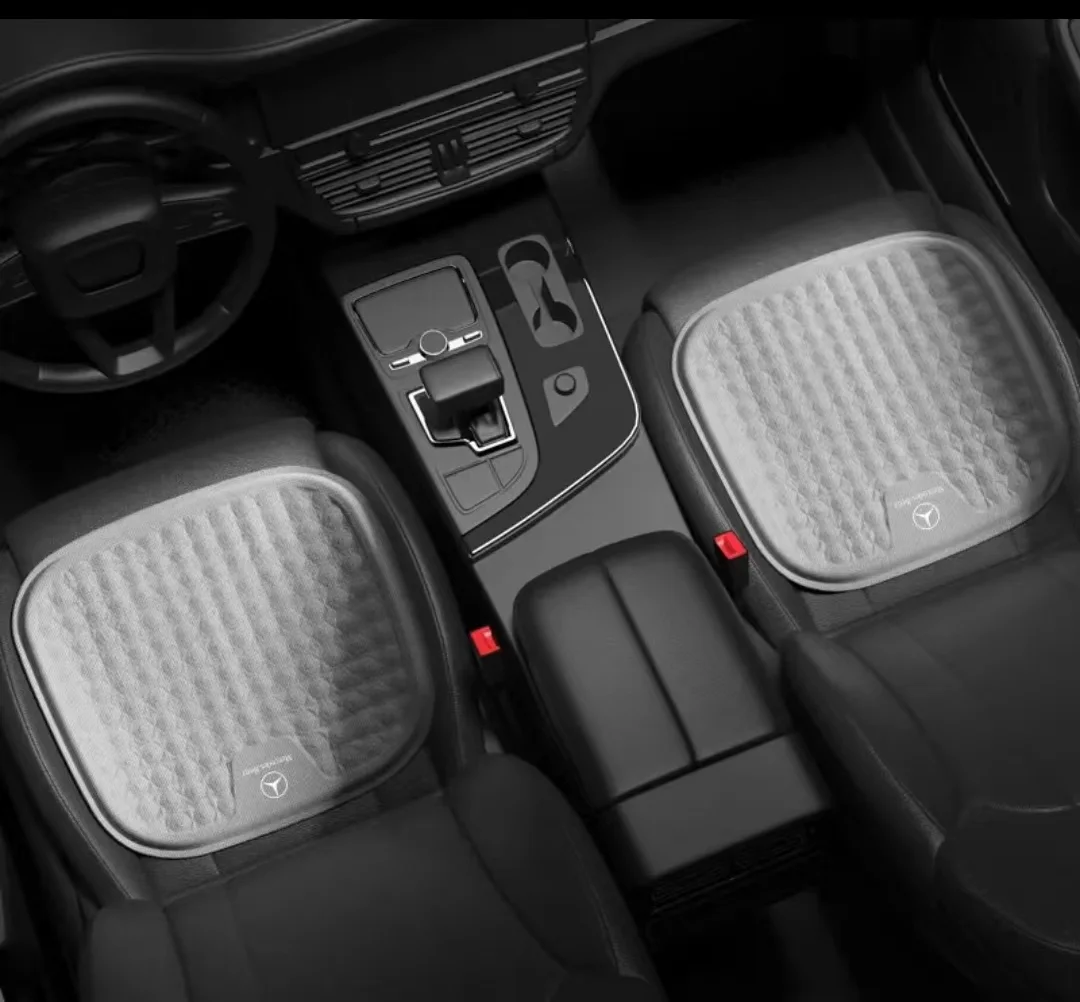 Summer ice silk gel breathable car seat cushion