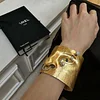 Schiaparelli Demon Eye Abstract Face Open High Quality Bracelet