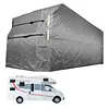 [US Local Warehouse] 420D Oxford Fabric Travel Trailer RV Cover Anti- Trailer Cover for Winter Snow