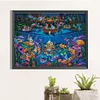Diamond Painting-DIY Full Round Drill Mermaids