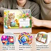 2027 Diamond Painting Monthly Calendar Kit Diamond Art Calendar for DIY Crafts