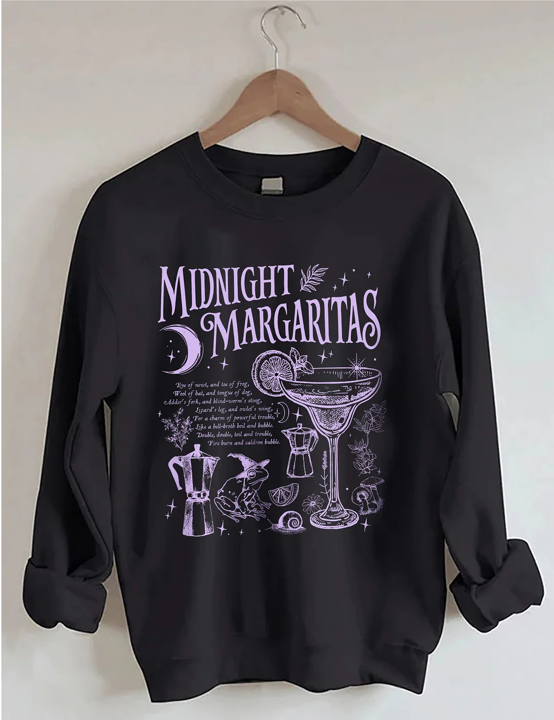 Midnight Margaritas Design Sweatshirt