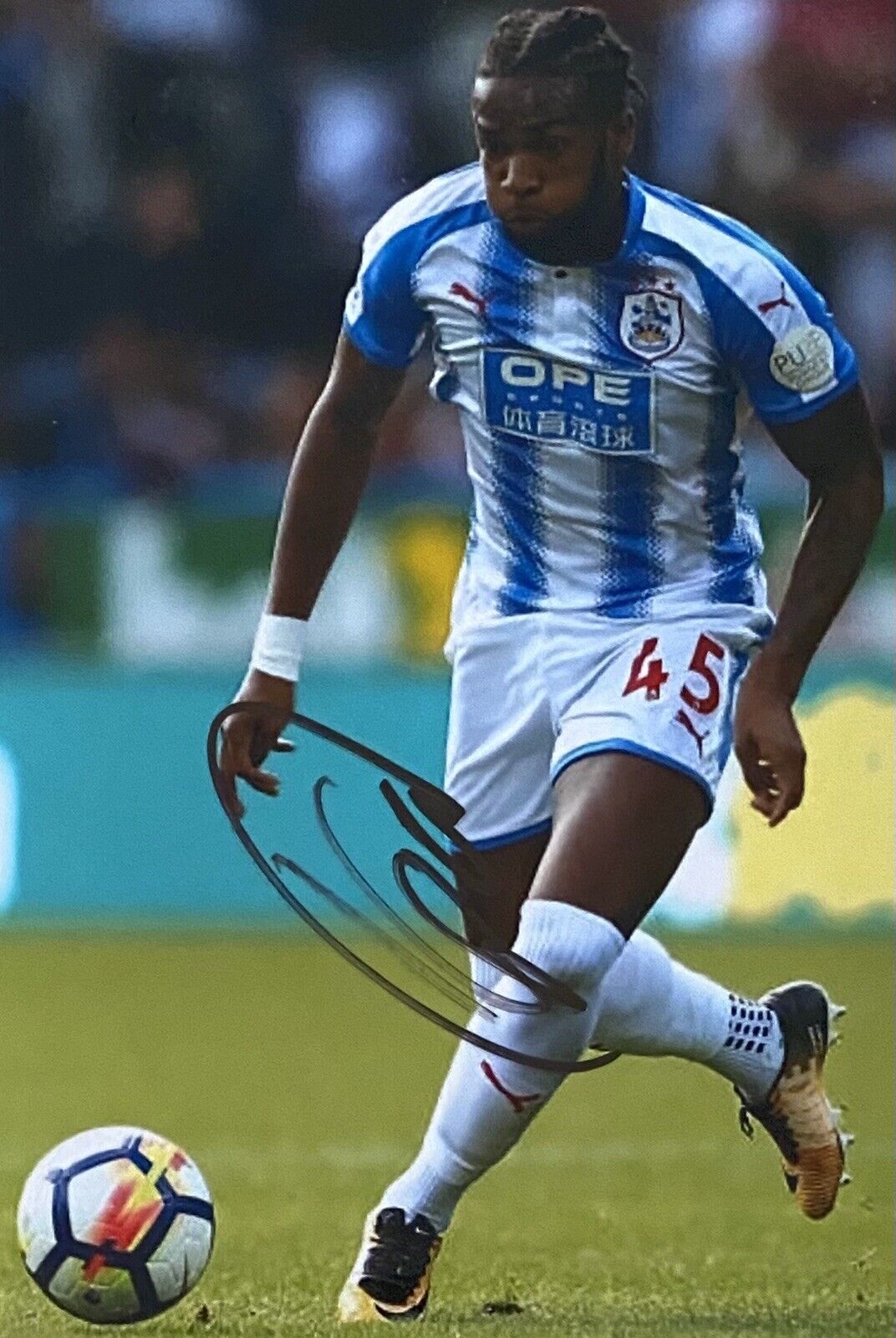 Kasey Palmer Genuine Hand Signed Huddersfield Town 6X4 Photo Poster painting