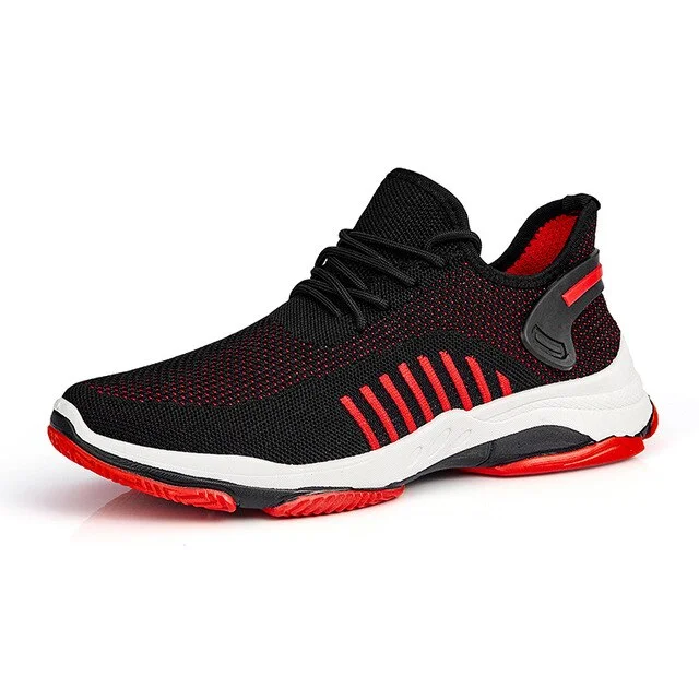 2019 Men Vulcanize Shoes Casual Comfortable Sneakers Wear-resisting Non-slip Male Mesh Tenis Masculino Plus Size 39-45