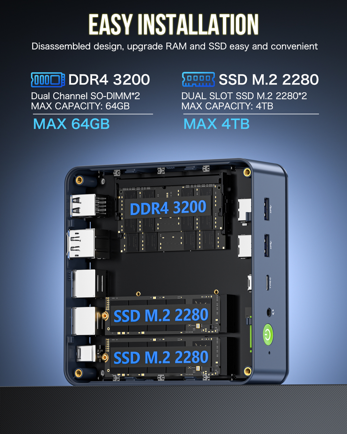 【完品】GMKtec nucbox M5 Plus Ryzen 7 5825U AMD Ryzen 7 5825U Mini PC--NucBox M5 Plus