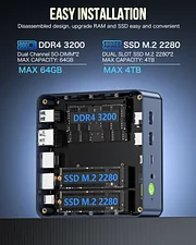 AMD Ryzen 7 5825U Mini PC--NucBox M5 Plus AMD Ryzen 7 5825U Mini PC--NucBox M5 Plus